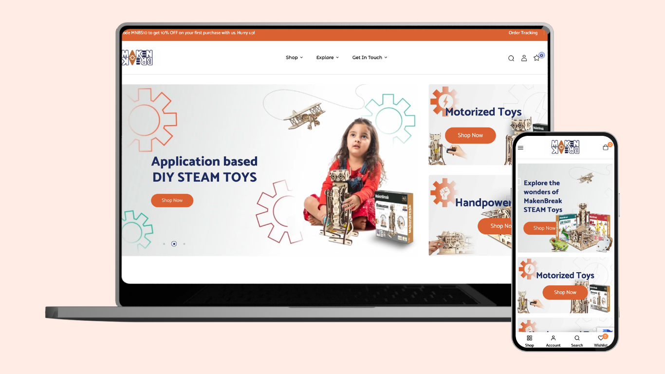 MakenBreak product listing detail